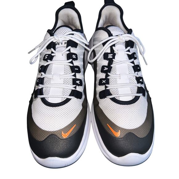 Nike Air Max Axis White Obsidian Orange Men's 7 Sneakers AA2146-108 - Picture 3 of 7